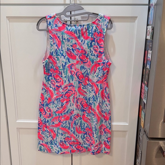 Lilly Pulitzer Pink and Blue Mini Dress - Picture 4 of 8